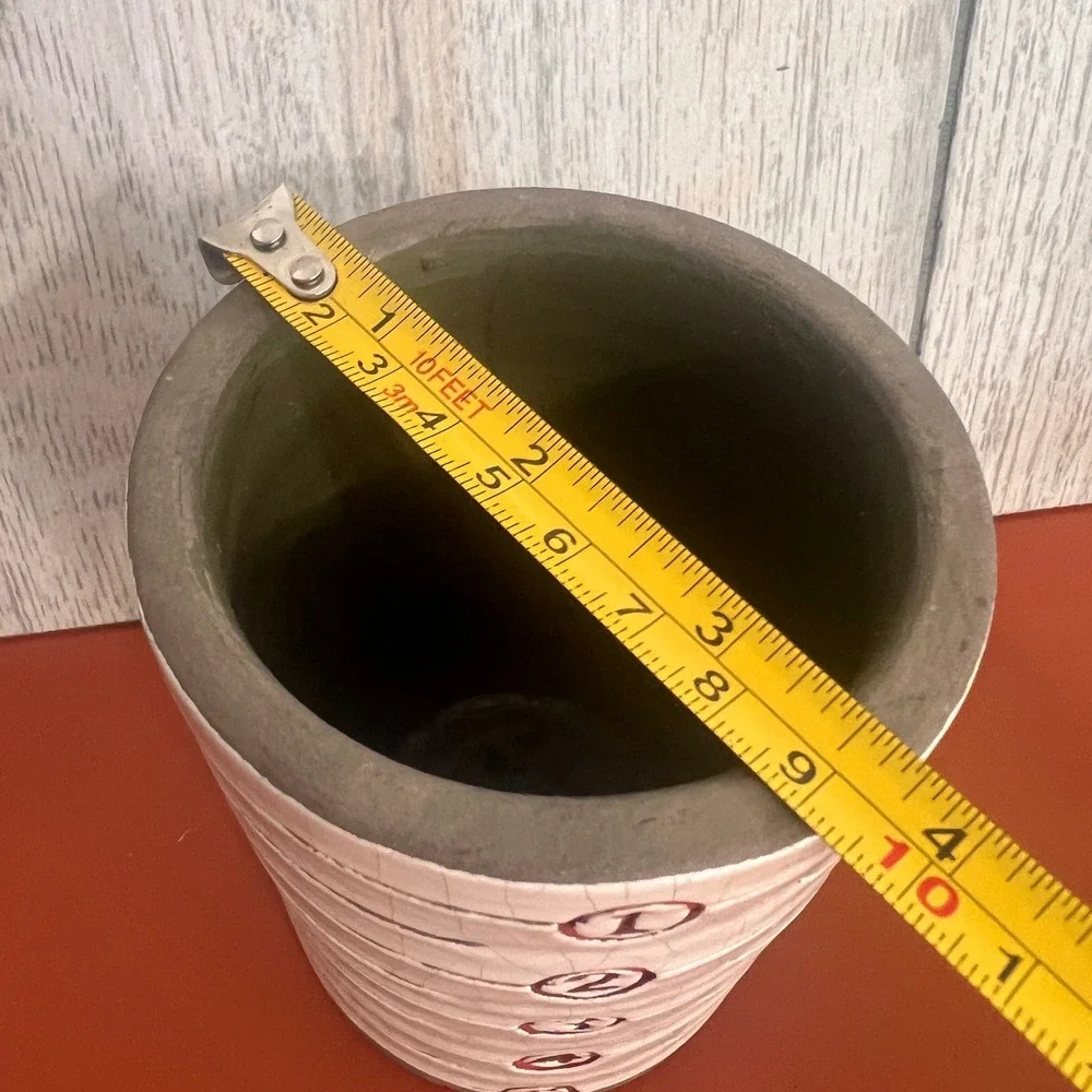 Vtg Studio Pottery‎ Measuring Cup style Vase Utensil cup from Martha Stewart
